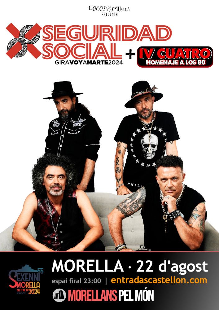 Seguridad social +  cuatro Morella 22 agost
